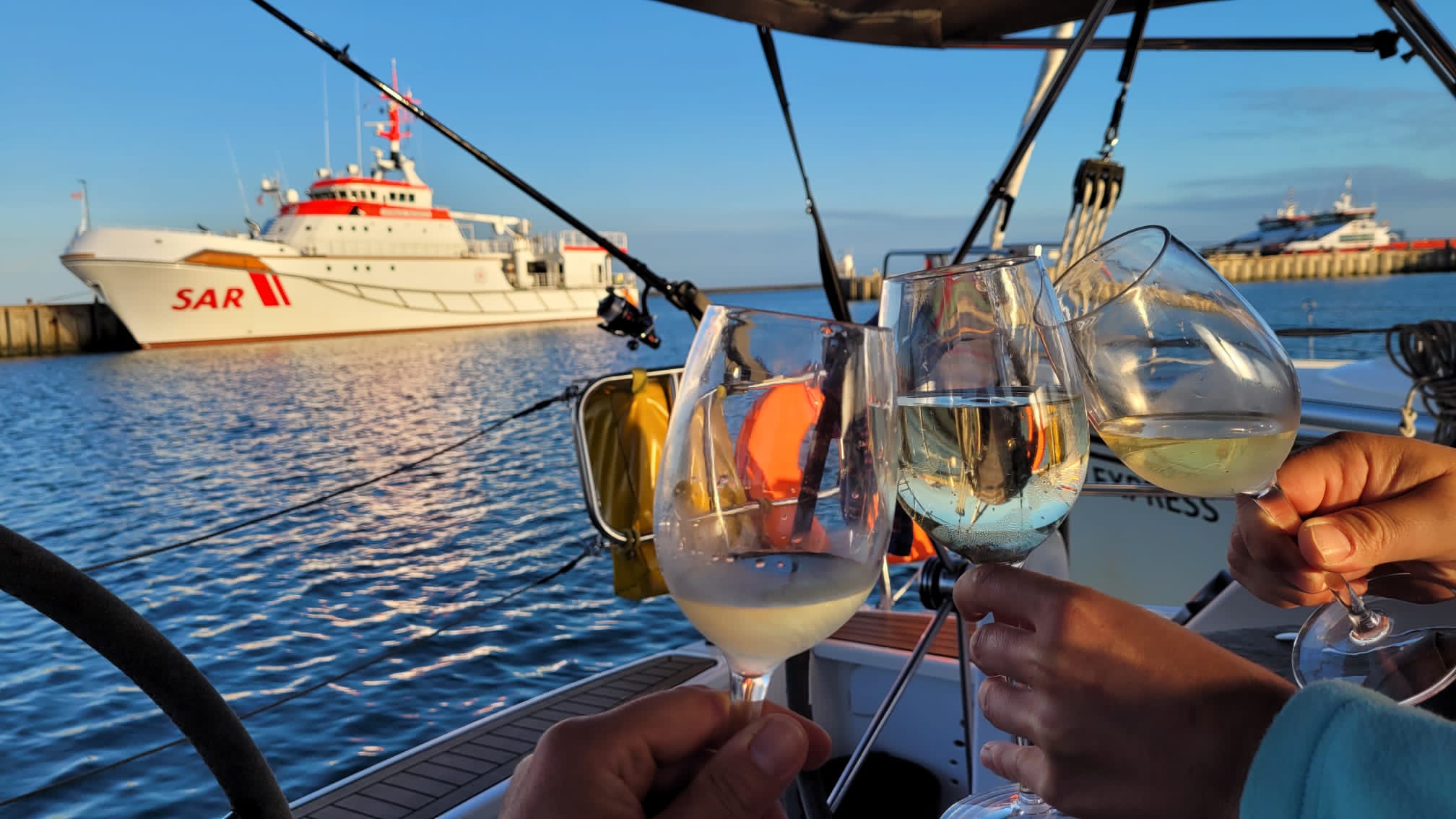 Impression aus Ausbildung und Segelpraxis bei segelnmachtgluecklich