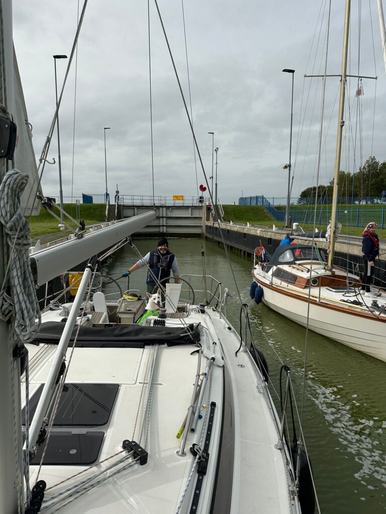 Skippertraining am IJsselmeer