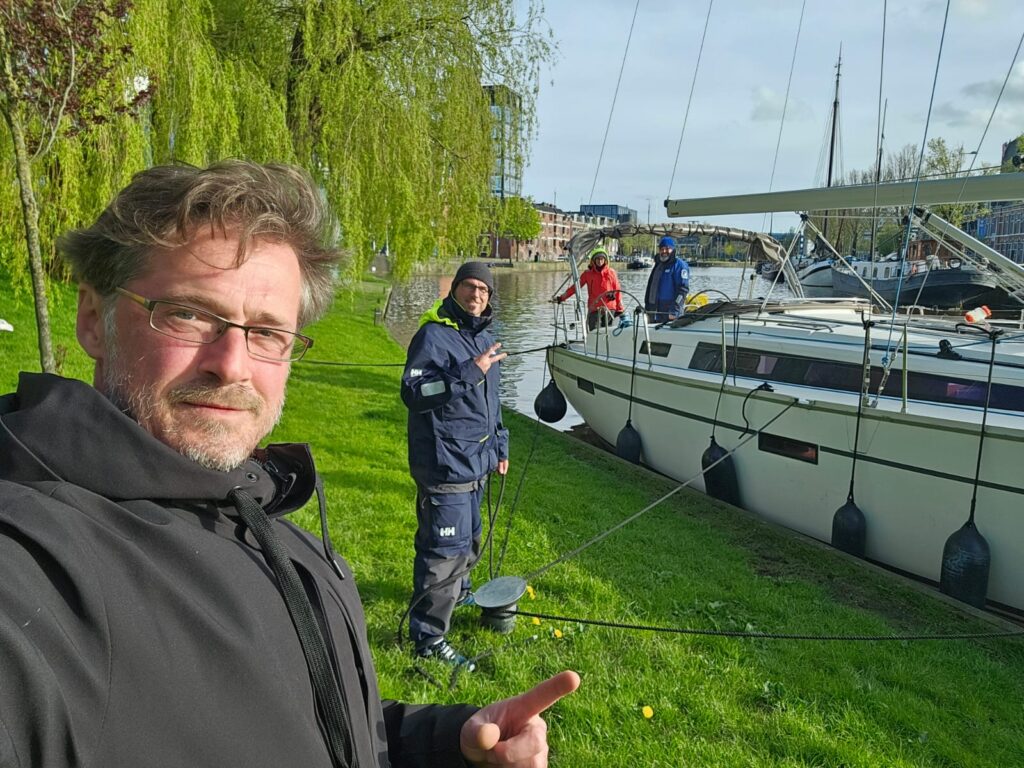 Skippertraining am IJsselmeer