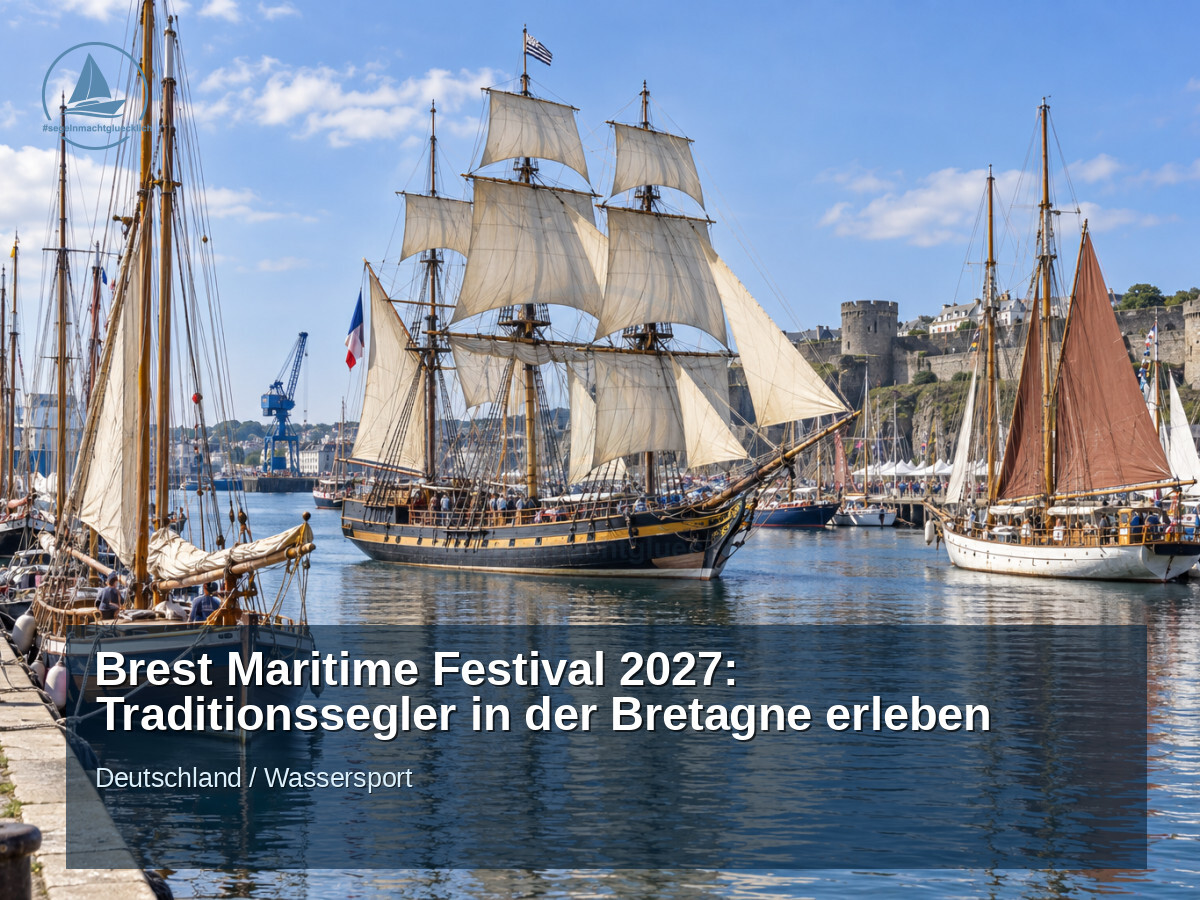 Brest Maritime Festival 2027: Traditionssegler in der Bretagne erleben
