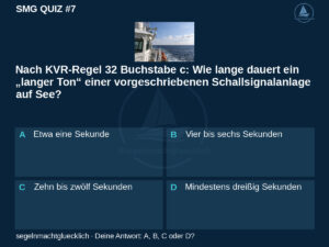 SMG Quiz 3687 – segelnmachtgluecklich